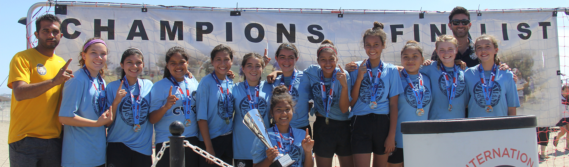 Chula Vista FC's G2004 won the Beach Soccer Jam Tournament!