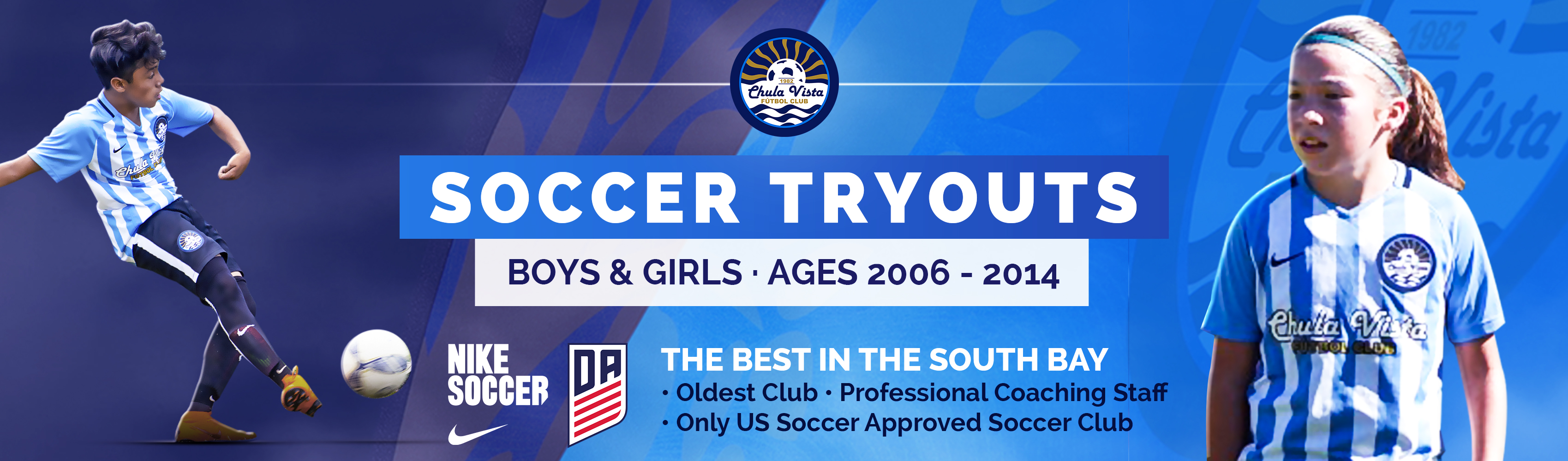 Chula Vista FC Announces Youth Tryouts